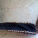 Coser el mismo forro a las asas