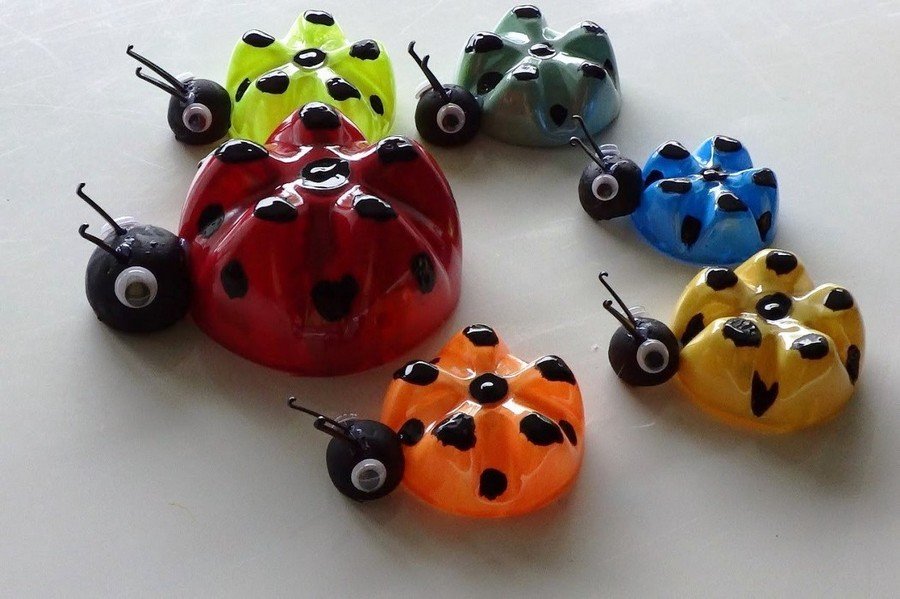 Håndværk fra plastflasker