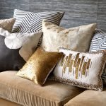 Almohadas con lentejuelas