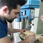 En 8 rondas perforamos un agujero pasante