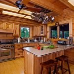 Cocina de madera maciza