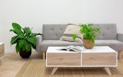 Una mesa de café en el interior: ideas inusuales