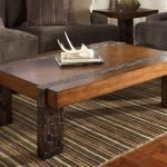 Mesa de centro maciza
