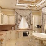 Cocina beige estilo provenzal