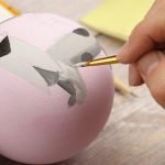 Pintar las patas delanteras