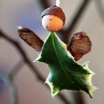 Angel de hoja de roble