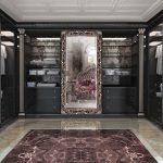 Vestidor con espejo