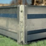 Cierre para cama de metal