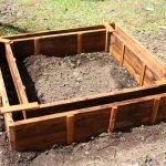 Hacer camas de concreto: paso 1