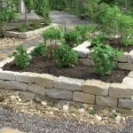 Camas de piedra en el campo