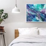 Árbol interior junto a la cama
