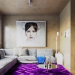 Yeso decorativo en las paredes