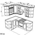 Pequeño proyecto de cocina de esquina