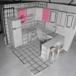 Diseño de muebles en la cocina.