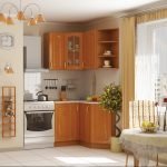 Visualización en 3D de una cocina de estilo provenzal