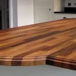Encimera de madera encolada