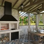Gazebo para barbacoa