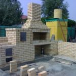 BBQ de ladrillo refractario