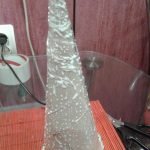 Aplicar pegamento al cono