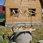Cómo construir un dosel para un pozo