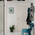 Percha en la pared
