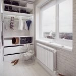 Radiador debajo de la ventana