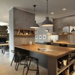 Candelabros en la cocina