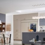 Araña de luces para la sala y la cocina.