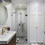 Iluminación de la decoración del baño