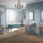 Baño de tonos azules