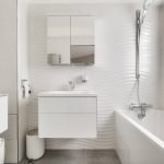 La combinación de blanco y gris.