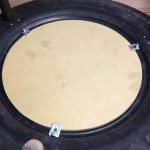Cortar un círculo de madera contrachapada