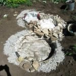 Hacemos bordes con piedras