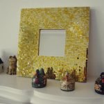 Marco de cristal para el espejo