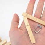 Pinzas para la ropa para un espejo