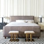 Cama de algodón blanco