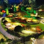 Cuento de hadas en el jardín