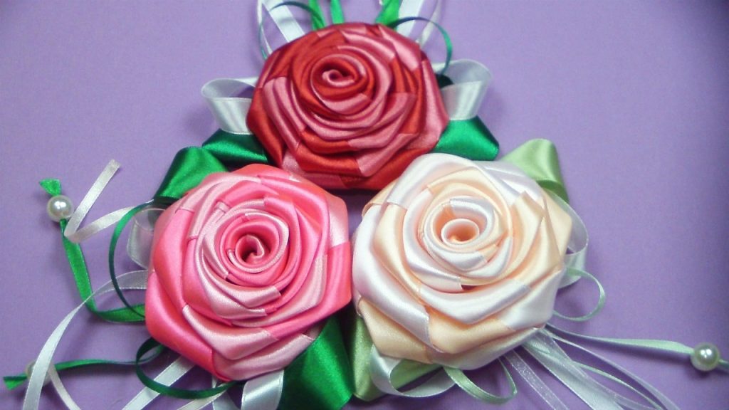 Rosas de cintas