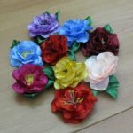 Flores de raso