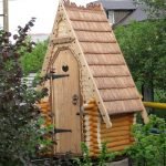 Cabaña en el jardín