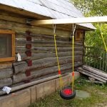 Columpios de neumáticos para el patio de recreo