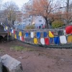 Puente colgante de malla