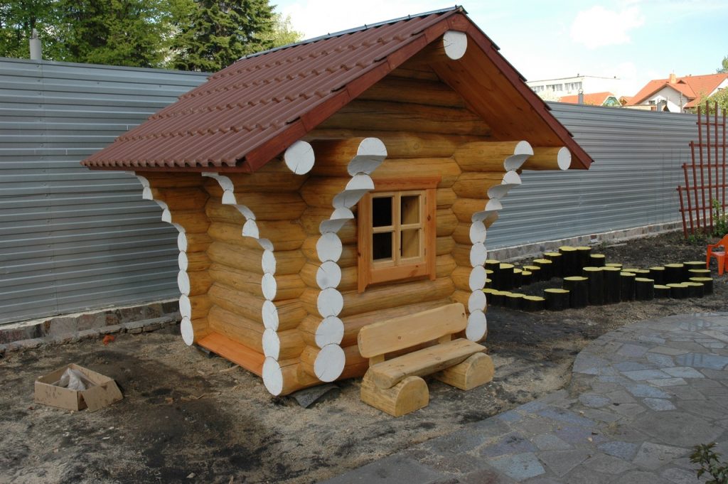Cabaña de madera
