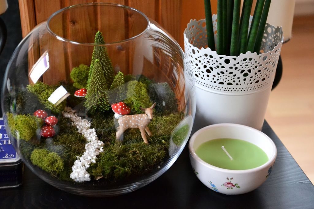 Bosque con animales