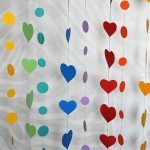 Corazones de papel