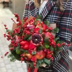 Cómo hacer un ramo de frutas.