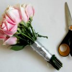 Hacer un ramo de rosas