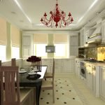 Luces LED en el techo