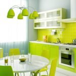 Interior en color limon