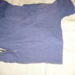 Cortar tiras de camisetas